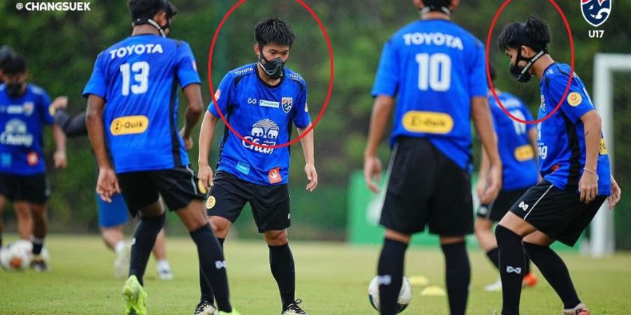 Adaptasi Cuaca, Pemain Thailand Pakai Masker Khusus Selama TC Jelang Piala Asia U-17 2025