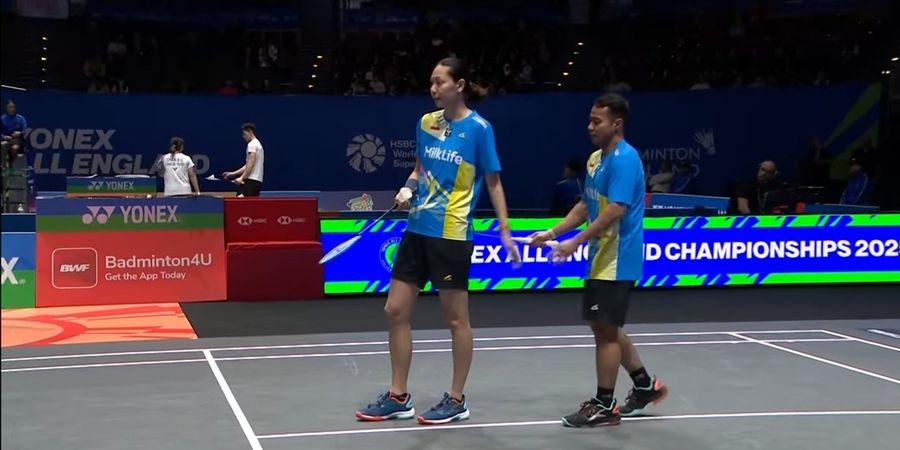 Hasil All England Open 2025 - Rehan/Gloria Pecundangi Unggulan, Ganda Malaysia Pontang-Panting dan Gagal Balas Dendam