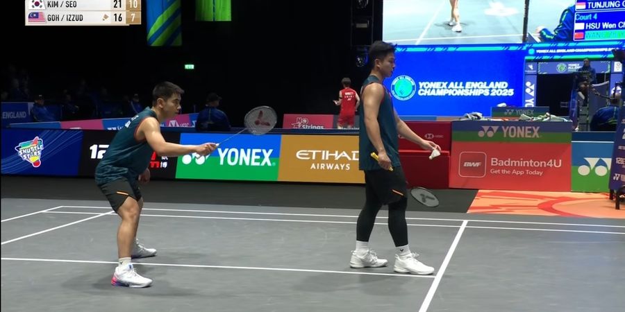 Hasil All England Open 2025 - Ganda Putra Malaysia Habis, Satu-satunya Unggulan Tersisa Kandas Menyakitkan