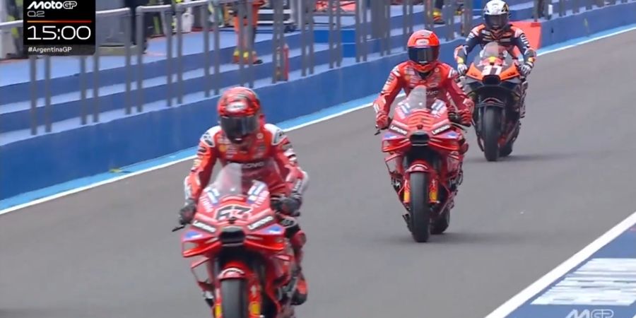 Hasil Kualifikasi MotoGP Argentina 2025 - Marc Marquez Menggila Back-to-back Pole Position, Honda Pastikan Front Row