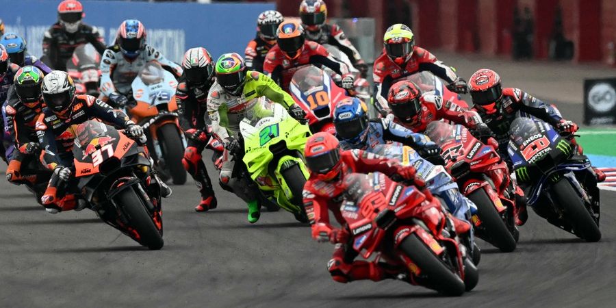 Hasil Sprint Race MotoGP Argentina 2025 - Marquez Bersaudara Buat Francesco Bagnaia Tak Berdaya, Murid Tertua Valentino Rossi Berulah Lagi