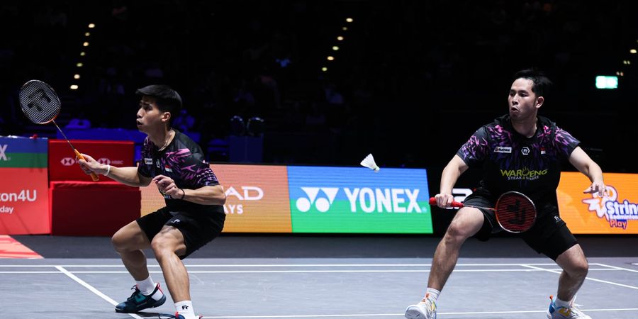 All England Open 2025 - Respons Sabar/Reza Usai Mimpi ke Babak Final Dihancurkan Leo/Bagas dalam 1 Jam