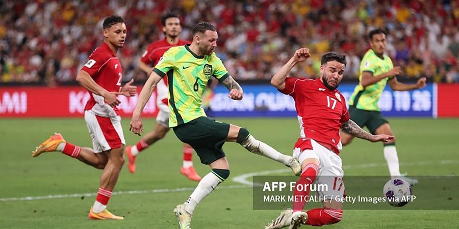 Hasil Babak Pertama Timnas Indonesia Vs Australia - Kevin Diks Gagal Penalti, Kluivert Murka Kena Hukum Karma