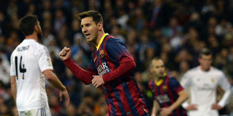 SEJARAH HARI INI - Lionel Messi Ugal-ugalan, Hattrick ke Gawang Real Madrid, Bawa Barcelona Comeback, dan Jadi Raja Gol El Clasico