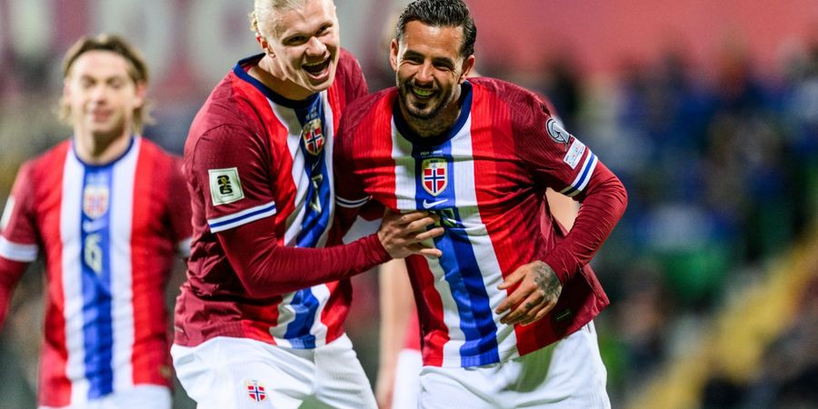 Hasil Lengkap Kualifikasi Piala Dunia 2026 - Erling Haaland Cetak 1 Gol Lawan Ranking 151 Dunia, Norwegia Menggila