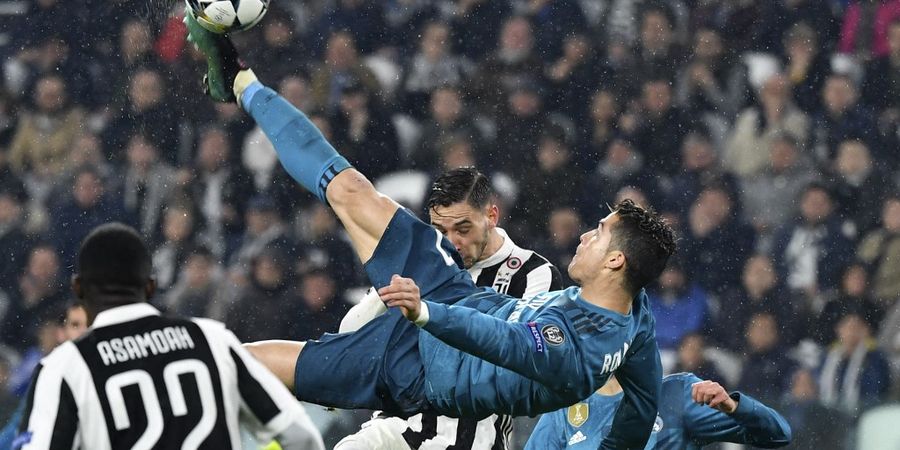 SEJARAH HARI INI - Gol Salto Cristiano Ronaldo yang Bikin Suporter Lawan Bertepuk Tangan