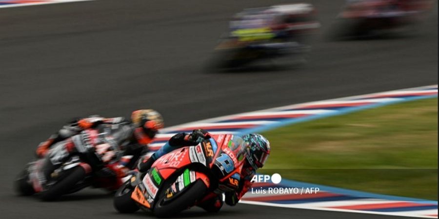 Reaksi Murid Valentino Rossi soal Kesialannya di Moto2 Amerika 2025 yang Diwarnai Mario Aji Cetak Sejarah