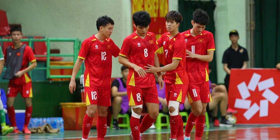 Timnas Futsal Vietnam Bikin Kejutan Usai Bantai Tim Peringkat 7 Dunia di Laga Uji Coba