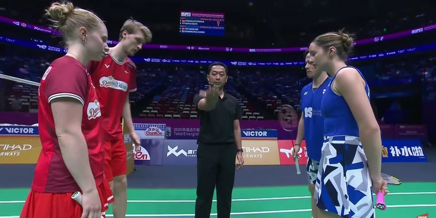 Hasil Sudirman Cup 2025 - Denmark Ungguli Indonesia di Grup D, Ganda Inggris Kalah Cepat Setelah Bikin Rinov/Pitha Ketar-ketir