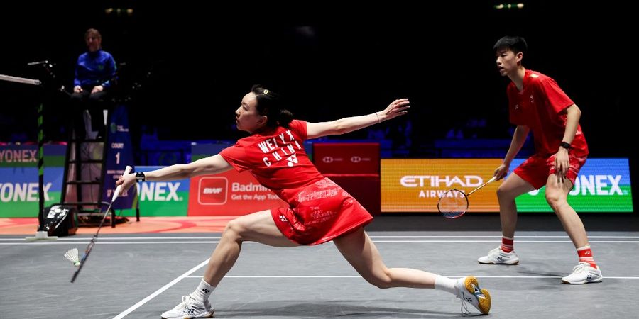 Hasil Sudirman Cup 2025 - Pasang Kombinasi Ganda Campuran Lain, China Ungguli Thailand