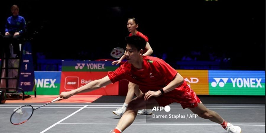 Hasil Sudirman Cup 2025 - Kejar Bola sampai Terbang, Feng/Wei Bikin China Unggul 1-0 dari Thailand