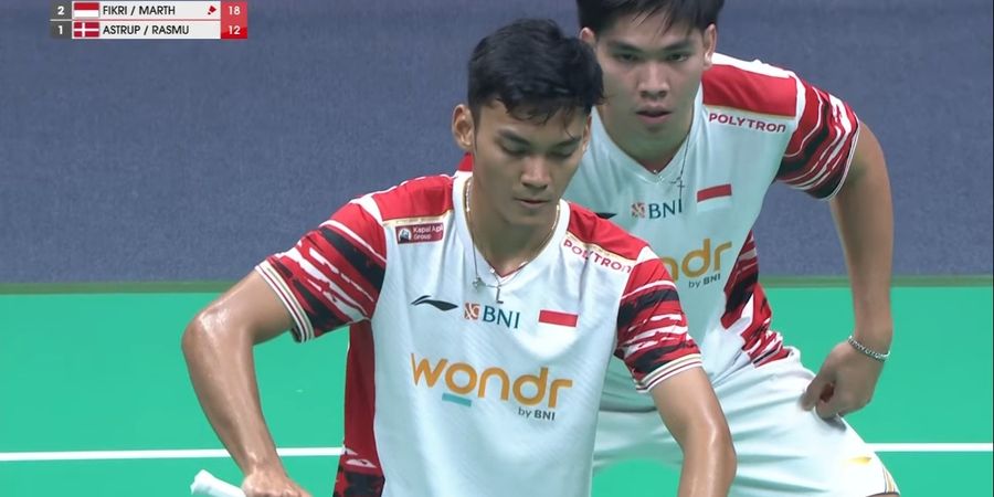 Hasil Sudirman Cup 2025 - Fikri/Daniel Menang, Indonesia Juara Grup Usai Segel Kemenangan atas Denmark