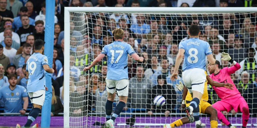 Hasil Liga Inggris - Ada Penampakan Erling Haaland, Kevin De Bruyne Menangkan Man City