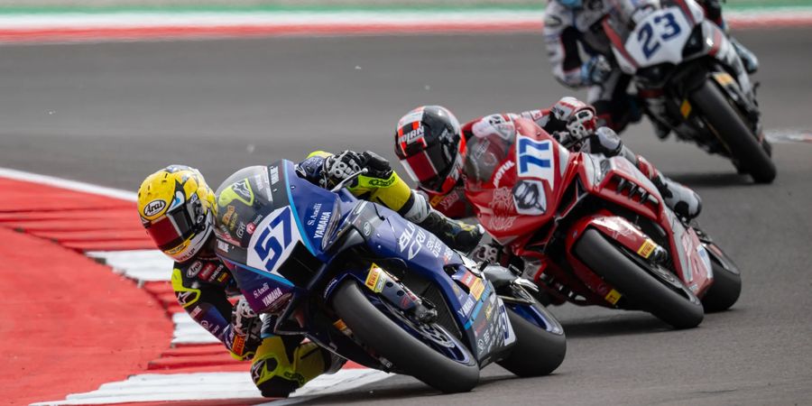 WorldSBK Italia 2025 - Aldi Asapi Putra Legenda untuk Terus Finis 10 Besar di Kelas Supersport, 2 Pembalap Didikan Rossi Berpesta
