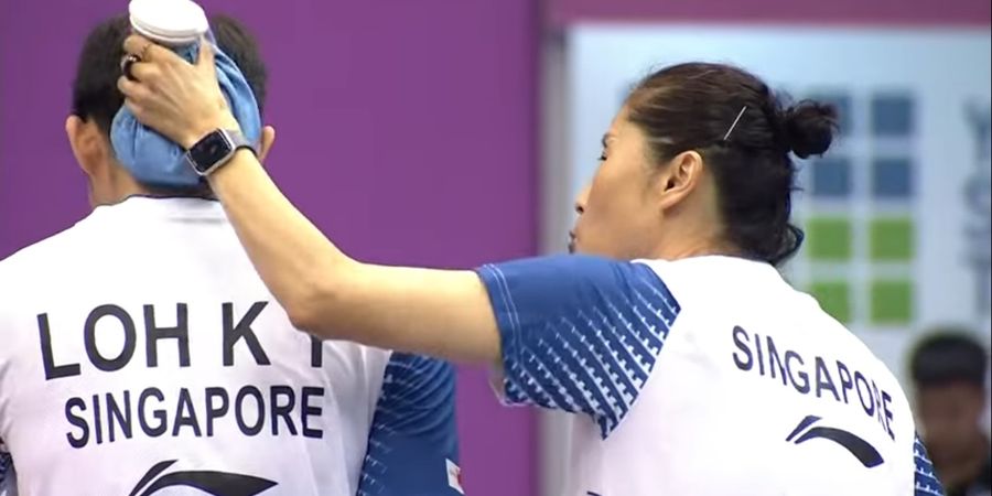 Singapore Open 2025 - Nyaris Triple Kill Wakil Prancis, Jagoan Tunggal Putra Tuan Rumah Tumbang usai Mental Terkuras