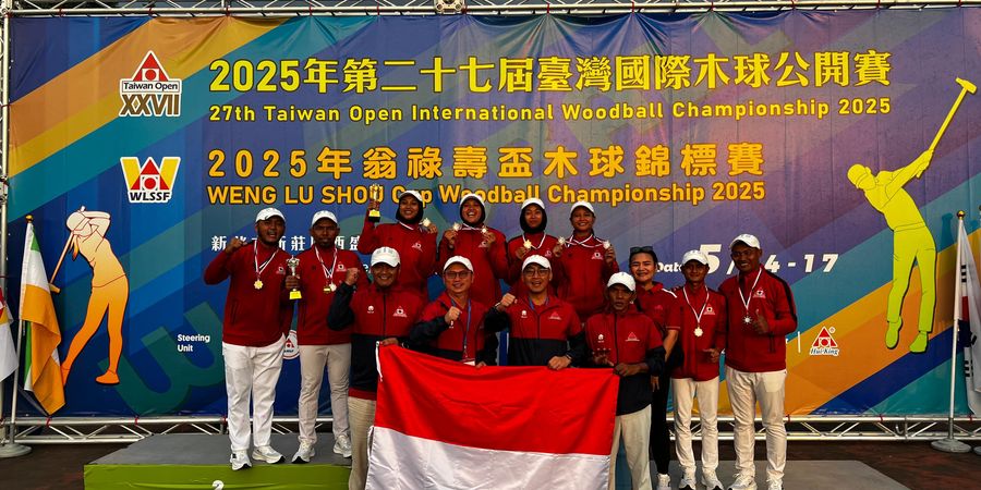 Ukir Prestasi Mentereng di Taiwan Open 2025, Tim Woodball Indonesia Semakin Percaya Diri Menuju SEA Games Thailand