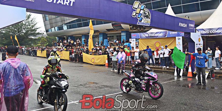 Hasil Yamaha Cup Race 2025 di Riau, Hujan Tambah Daya Saing Pembalap
