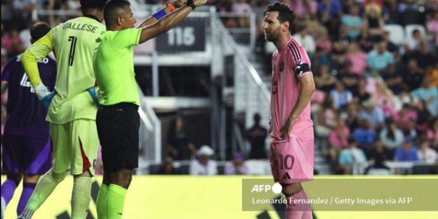 Lionel Messi Bilang Wasit MLS Tak Paham Aturan, Si Kutu Sekarang Lebih Banyak Kartu Kuning daripada Cetak Gol