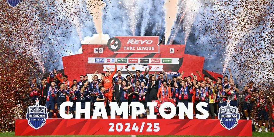 Shayne Pattynama Belum Diresmikan, Buriram United Tutup Musim 2024/25 dengan Quadruple!
