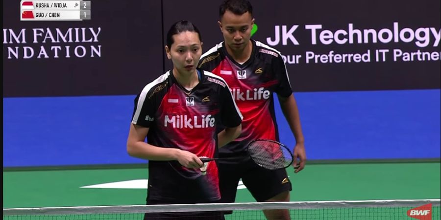 Hasil Singapore Open 2025 - Bikin Unggulan China Kesulitan, Rehan/Gloria Tetap Harus Gigit Jari