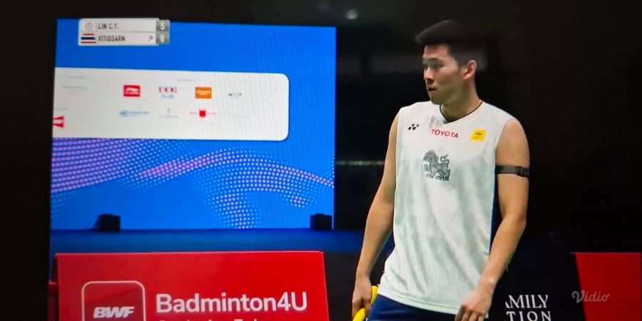 Hasil Semifinal Singapore Open 2025 - Kunlavut Vitidsarn Hancurkan Mimpi Buruknya Lewat Drama Adu Setting, Magis Penakluk Axelsen Terhenti