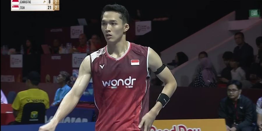 Hasil Indonesia Open 2025 - Adu Bantai Skor Telak, Jonatan Bangkit untuk Musnahkan Ambisi Dendam Juara Thailand Masters
