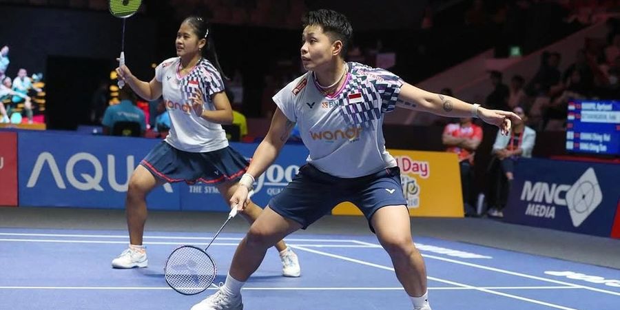 Hasil Indonesia Open 2025 - Beda Ranking 100 Tingkat, Apriyani/Febi Solid Sampai Akhir untuk Menang