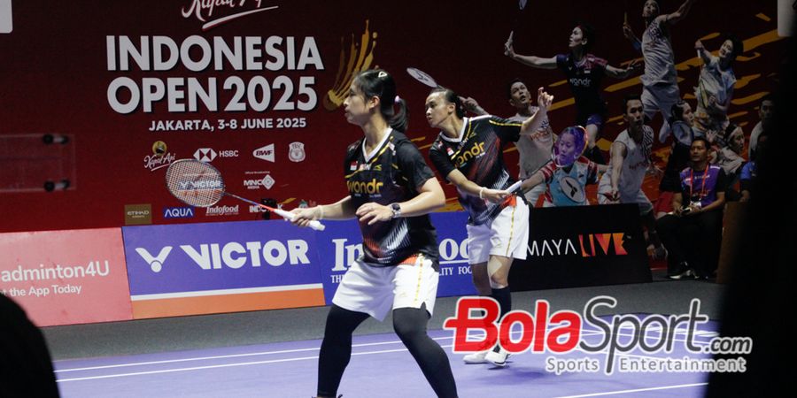 Hasil Indonesia Open 2025 - Arlya/Zahra Tunjukkan Arti Perjuangan saat Habis-habisan Ladeni Lawan Unggul 41 Peringkat 