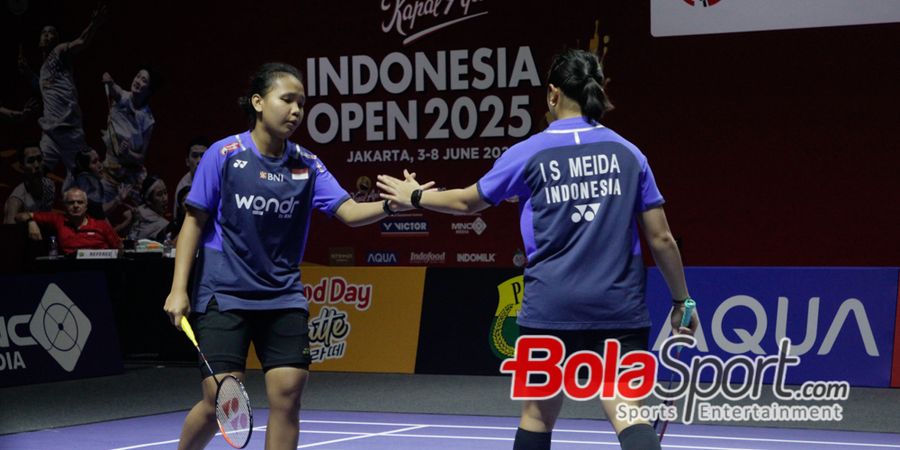Hasil Indonesia Open 2025 - Awalnya Mudah Lalu Berakhir Pahit, Debut Manis Isyana/Rinjani Batal usai Habis Bensin