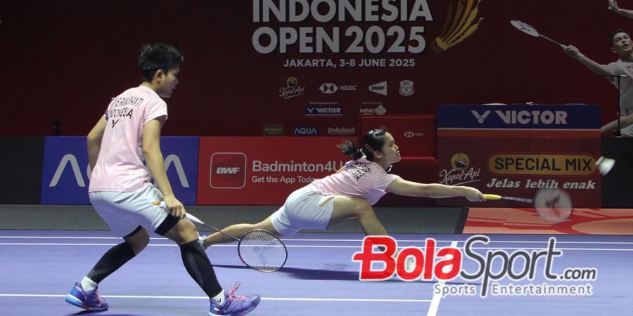 Hasil Indonesia Open 2025 - Keunggulan di Gim Pertama bak Menguap, Lanny/Fadia Dibekuk Pasangan No 1 Malaysia