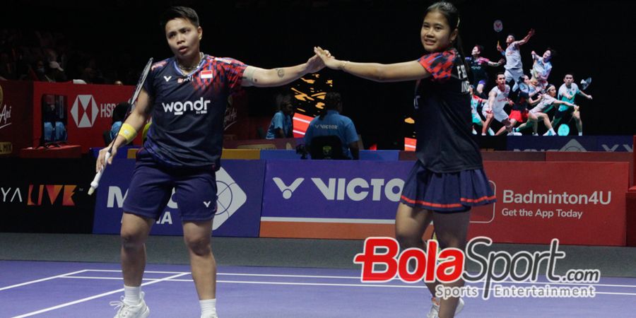 Hasil Indonesia Open 2025 - Kena Comeback Unggulan Korea, Apri/Febi Gagal Wujudkan All Indonesia di Perempat Final