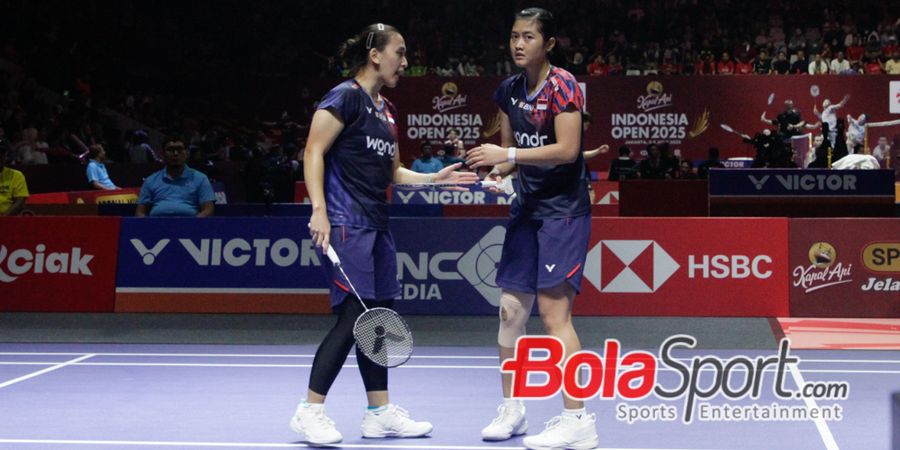 Hasil Indonesia Open 2025 - Sempat Dikejutkan Junior Sendiri, Ana/Tiwi Menangi Perang Saudara dan Sudah Ditunggu Penakluk Apriyani/Febi