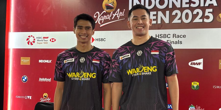 Indonesia Open 2025 - Sedikit Ucapan Hendra Setiawan Tambah Keyakinan Sabar/Reza Kalahkan Rival Sulit di Tengah Rasa Sakit 