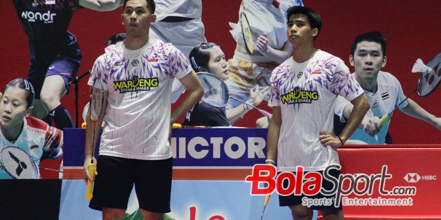 Hasil Indonesia Open 2025 - Diwarnai Aksi Tipu-tipu Murid Herry IP, Sabar/Reza Sah Jadi Penjegal Unggulan Malaysia