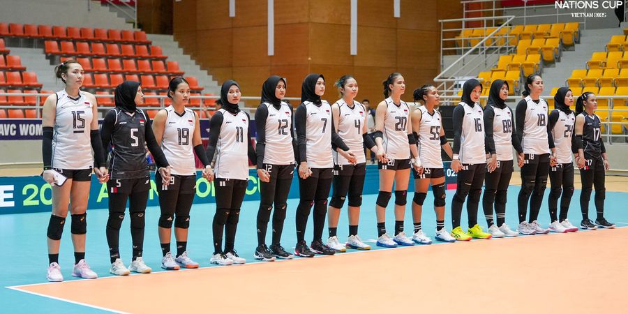 Klasemen AVC Nations Cup 2025 - Indonesia Tak Lagi Juru Kunci, Kans Perbaiki Peringkat usai Target Terlepas