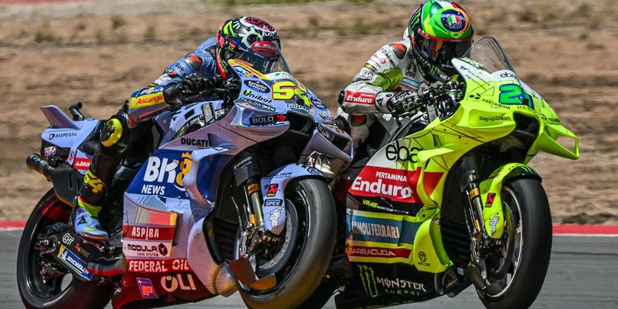 Kalah Itu Racun, Murid Tertua Valentino Rossi Diakui Pengganti Marc Marquez yang Tertampar dalam Duel Epik GP Aragon