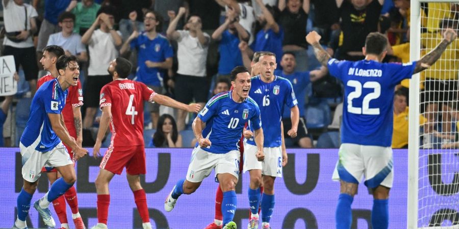 Hasil Kualifikasi Piala Dunia 2026 - Pemecatan Luciano Spalletti Hasilkan 3 Angka Pertama usai Italia Hajar Moldova 