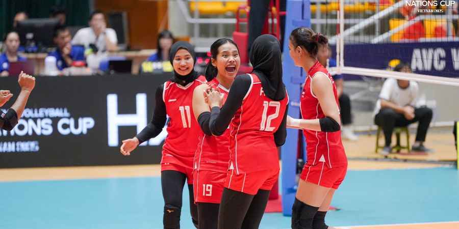 AVC Nations Cup 2025 - 48 Poin Trio Devega-Medi-Ajeng Gilas Mongolia, Peningkatan Krusial Hasilkan Kemenangan Pertama Indonesia