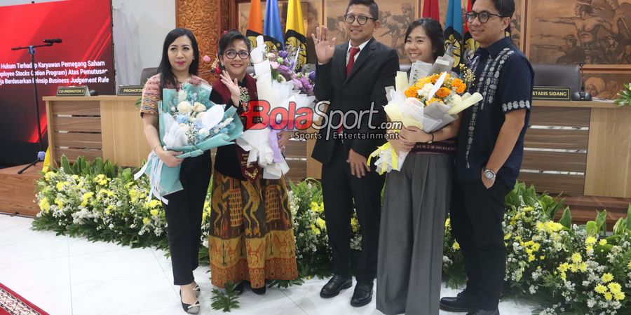 Direktur Persija Senang Istrinya Raih Doktor dan Berharap Bisa Memajukan Olahraga Indonesia