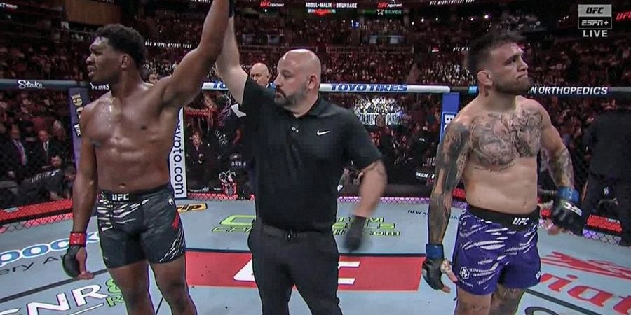 Hasil UFC Atlanta - Ada KO Tidur Mirip Jeka Saragih, Mansur Abdul-Malik Menang Lagi tetapi Gagal Samai Khamzat Chimaev