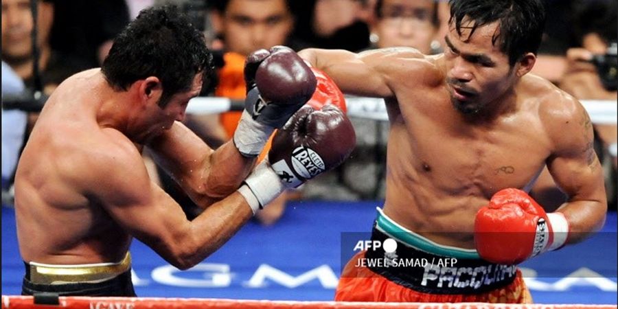 Manny Pacquiao Lewat, Oscar De La Hoya Kuak Sosok Petinju Paling Komplet