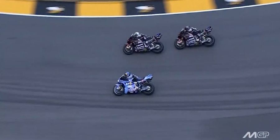 Hasil MotoGP Italia 2025 - Marc Marquez Curi Kemenangan usai Lesatan Bagnaia Dimentahkan, Murid Tertua Rossi Berulah Lagi