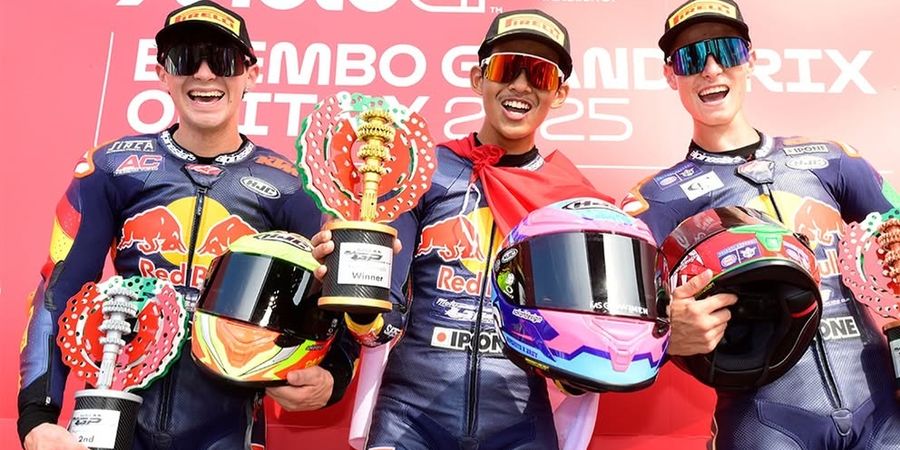 Veda Ega Pratama Terima Bonus 100 Juta usai Ukir Sejarah di Red Bull Rookies Cup 2025