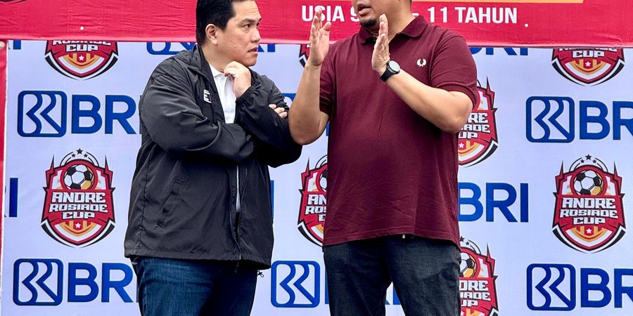 Erick Thohir Hadir dan Serahkan Langsung Hadiah Turnamen Sepak Bola Muda, Minta Turnamen Serupa Digelar Rutin