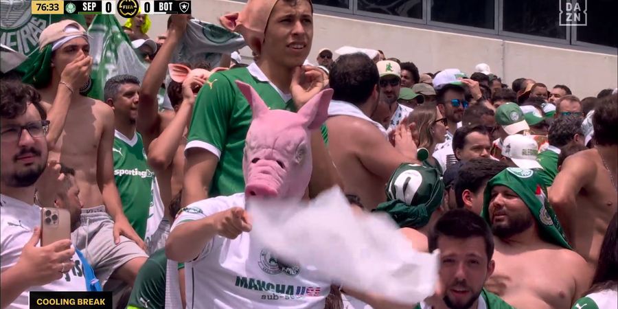 Piala Dunia Klub 2025 - Misteri di Balik Topeng Babi yang Dipakai Pemain dan Fans Palmeiras