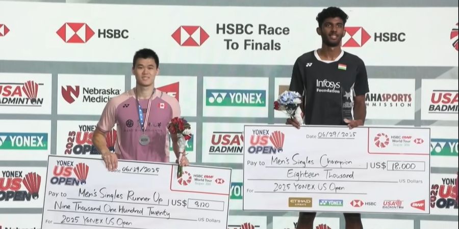 Update Ranking BWF - Dikejar Rival Seangkatan, Alwi Farhan Dipepet Juara US Open 2025