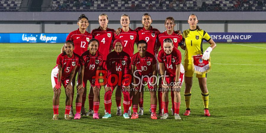 Daftar Susunan Pemain Timnas Putri Indonesia Vs Taiwan, Laga Terakhir Sheva Imut dkk di Kualifikasi Piala Asia Wanita 2026
