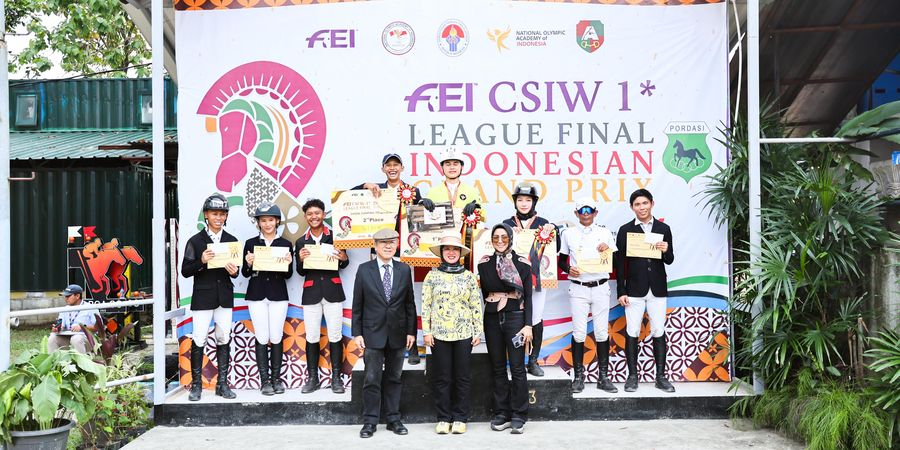 Bintang Muda Berkuda! Dinov Kuasai Podium di Indonesia Grand Prix