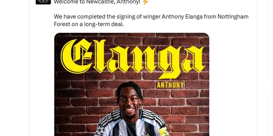 RESMI - 2 Tukang Sprint Digabung, Lini Serang Newcastle United Di-Upgrade