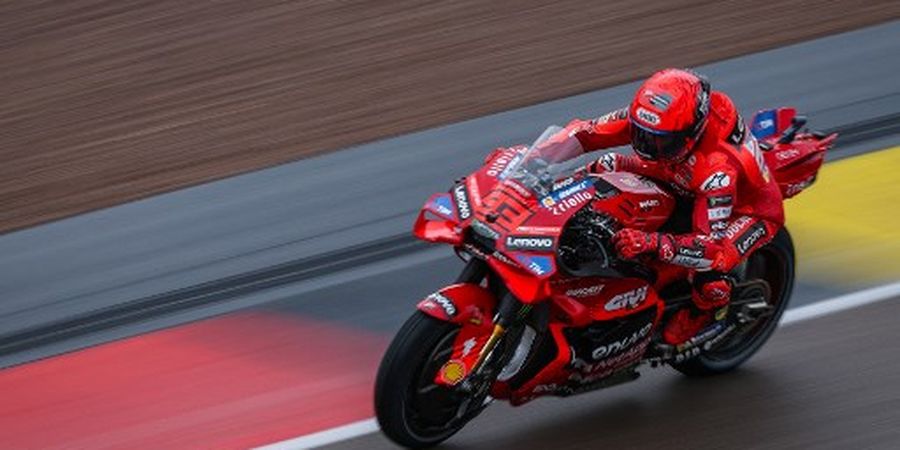 Hasil Sprint Race MotoGP Jerman 2025 - Duel Sengit dengan Murid Valentino Rossi, Marc Marquez Jadi Juara Saat Francesco Bagnaia Merana